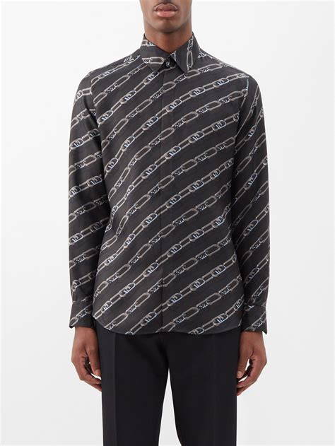 fendi silk shirt.